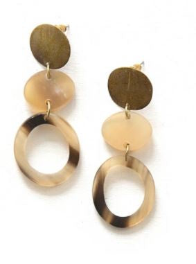 Fair Anita - Maverick Horn Earrings