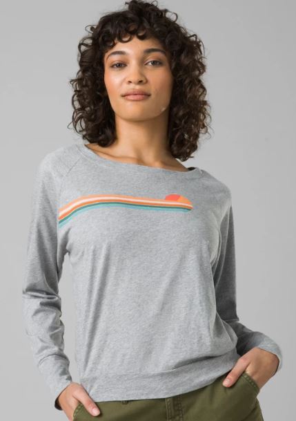 PrAna: Women's Organic Graphic Long Sleeve