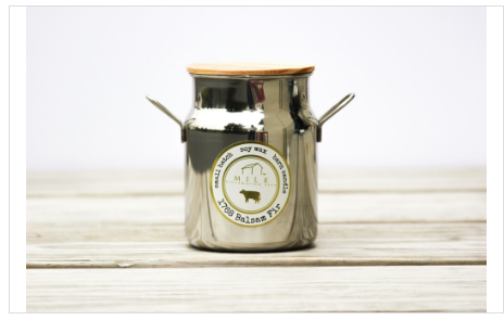 Milk Reclamation Barn: Milk Churn Candle