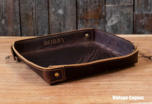 LIfetime Leather - Leather Valet Tray