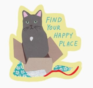La Familia Green - Happy Place Sticker