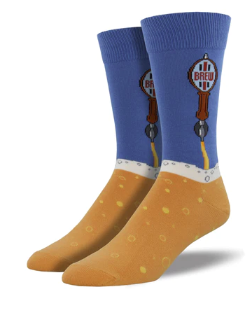 Socksmith: Men's "Beer Taps" Socks