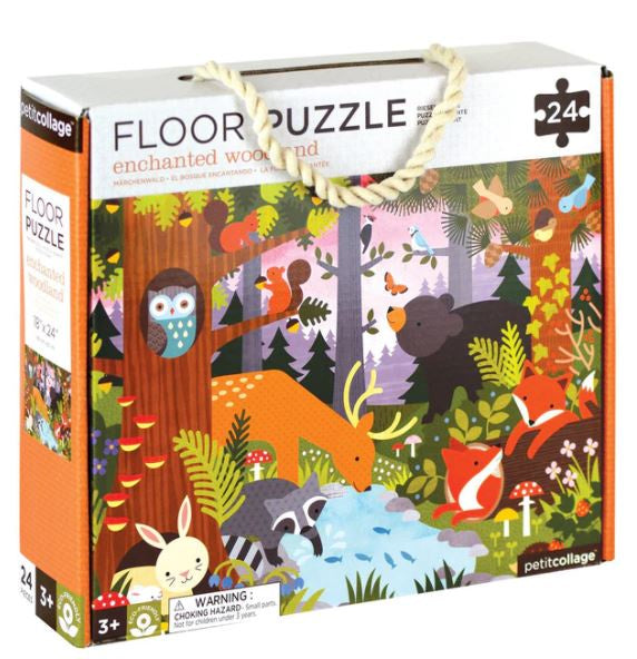 Petit Collage - Enchanted Woodland 24 Piece Floor Puzzle