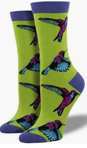 Socksmith: Women's "Hummingbirds" Socks