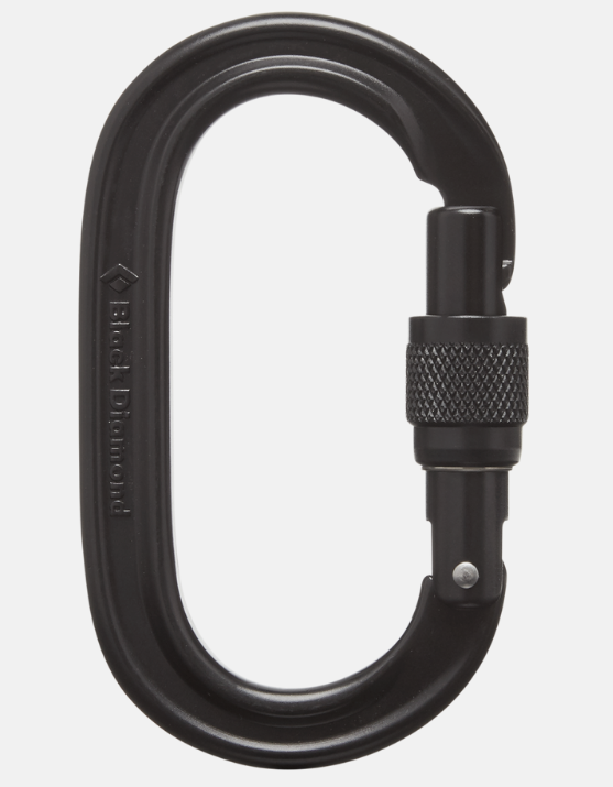 Black Diamond: Oval Keylock Screwgate Carabiner