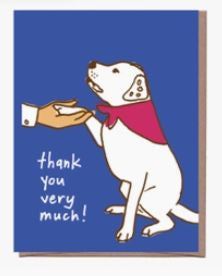 La Familia Green - Good Dog Thank You Card