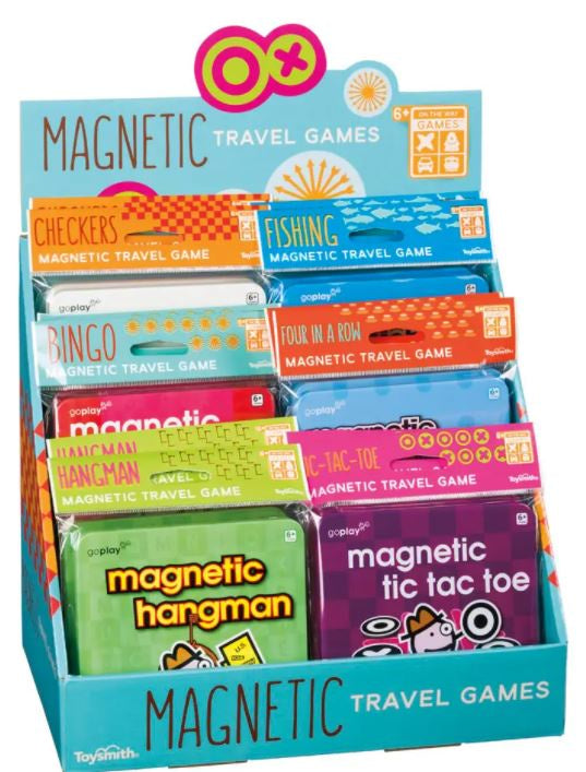 Toysmith - Magnetic Travel Games, Assorted
