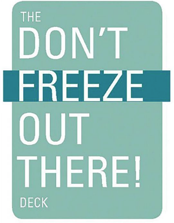 Mountaineers Books - Don't Freeze Out There Card Deck
