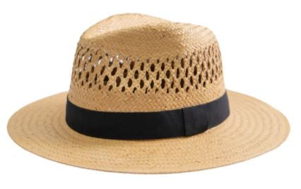 San Diego Hat Company - Men's Woven Paper Fedora