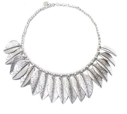 Silk Wool and Bijoux - Forest Necklace