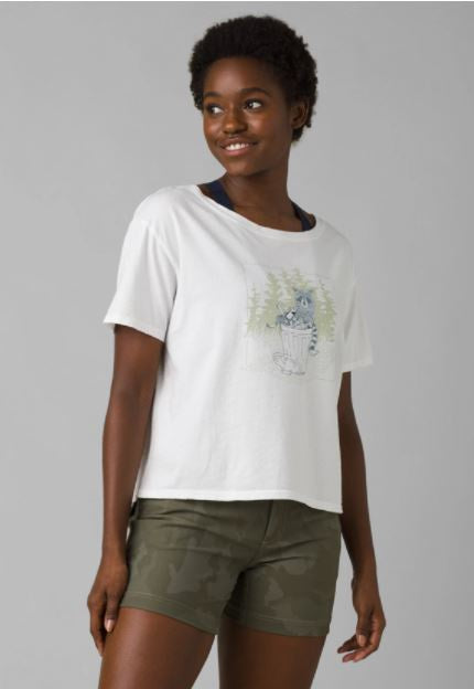 PRANA Women's Organic Graphic Long Sleeve T-Shirt