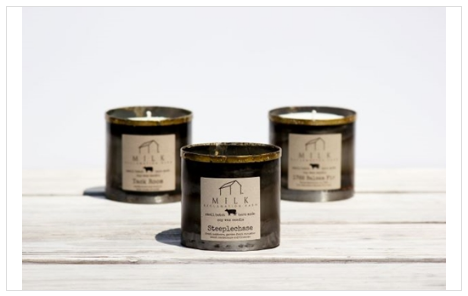 Milk Reclamation Barn: Barn Metal Candle