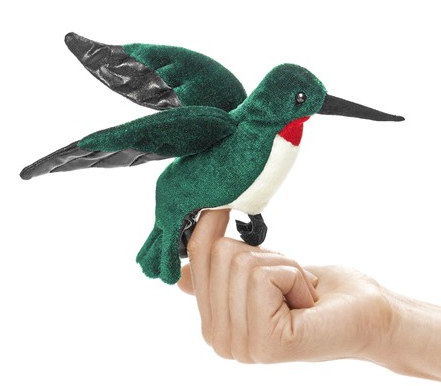 Folkmanis: Mini Hummingbird Puppet