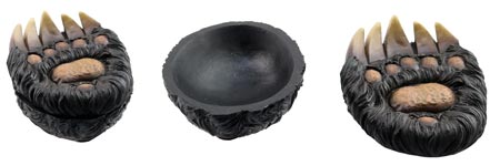 Bear Paw Trinket Box With Lid