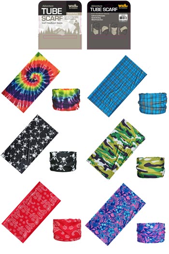 Tube Head/Neck Scarf Assortment