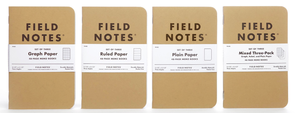 Field Notes - Original Kraft 3 Pack