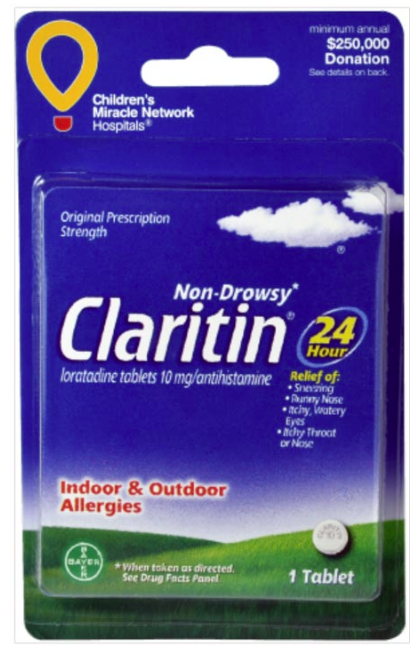 Claritin - Claritin Non-Drowsy 24 Hour Allergy Relief