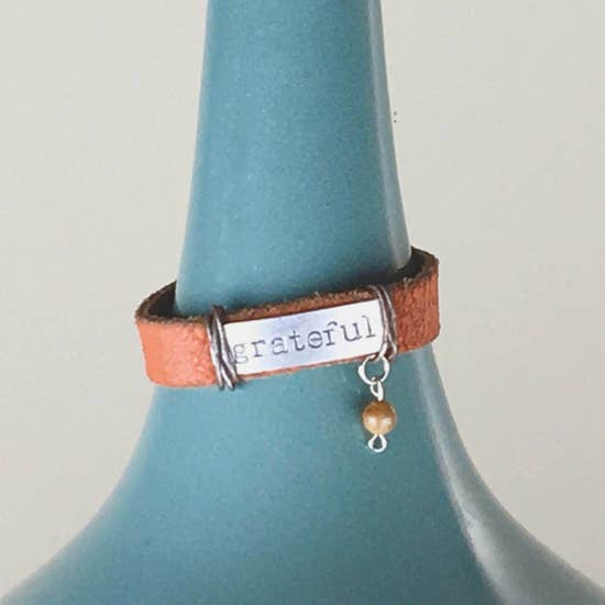 Grateful Bracelet by Honey & Me Inc.