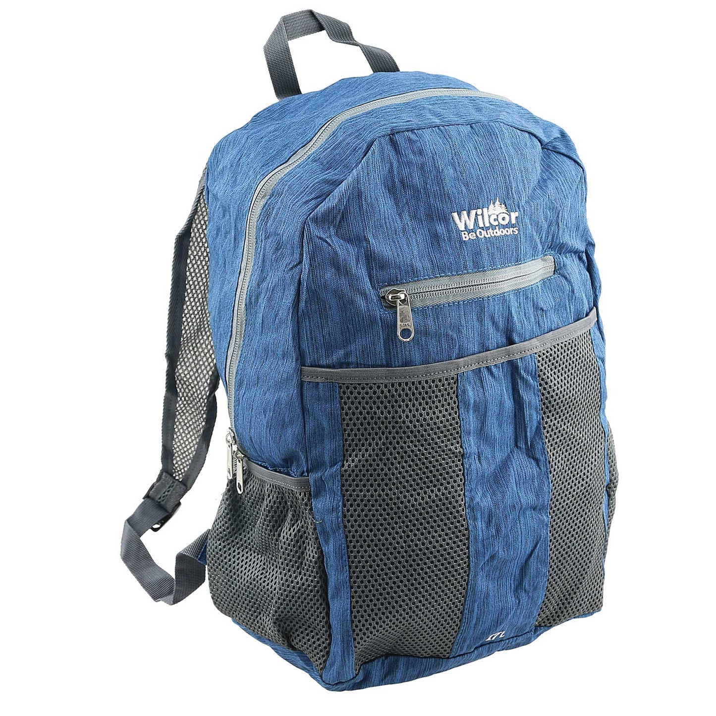 POCKET FOLD BACK PACK 17L ASST DARKS