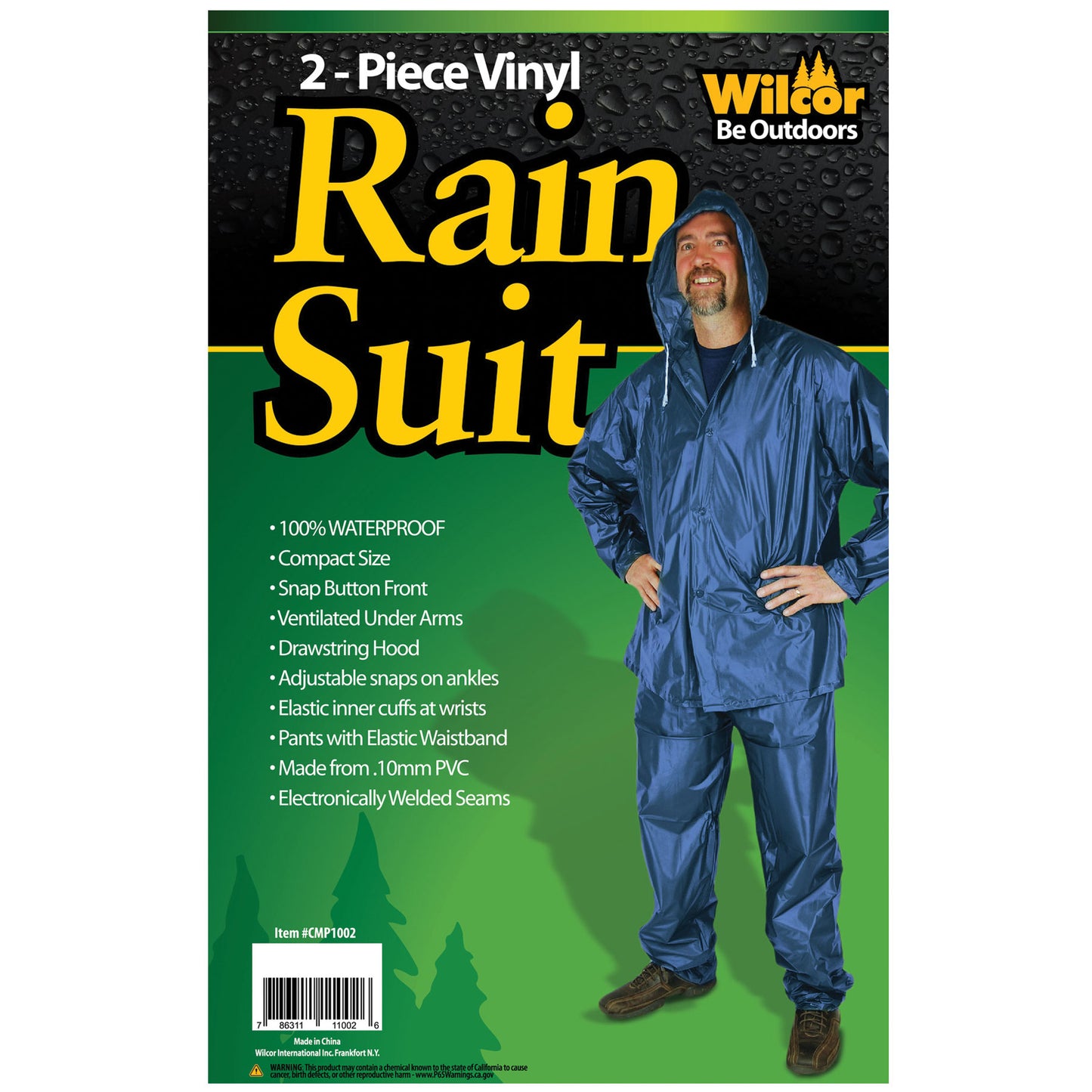 RAINSUIT PVC LIGHT MEDIUM