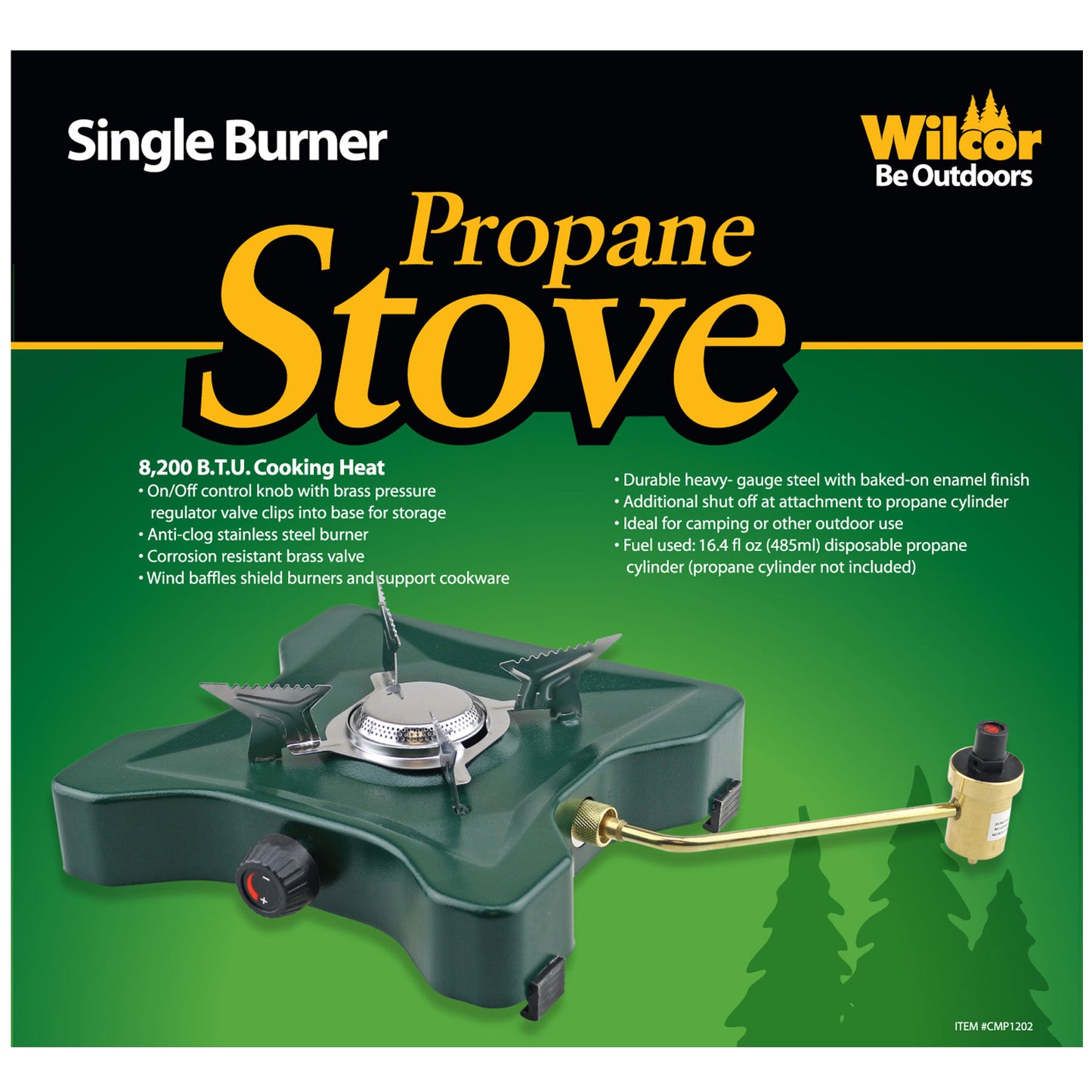 Wilcor - Stove Single Burner Propane