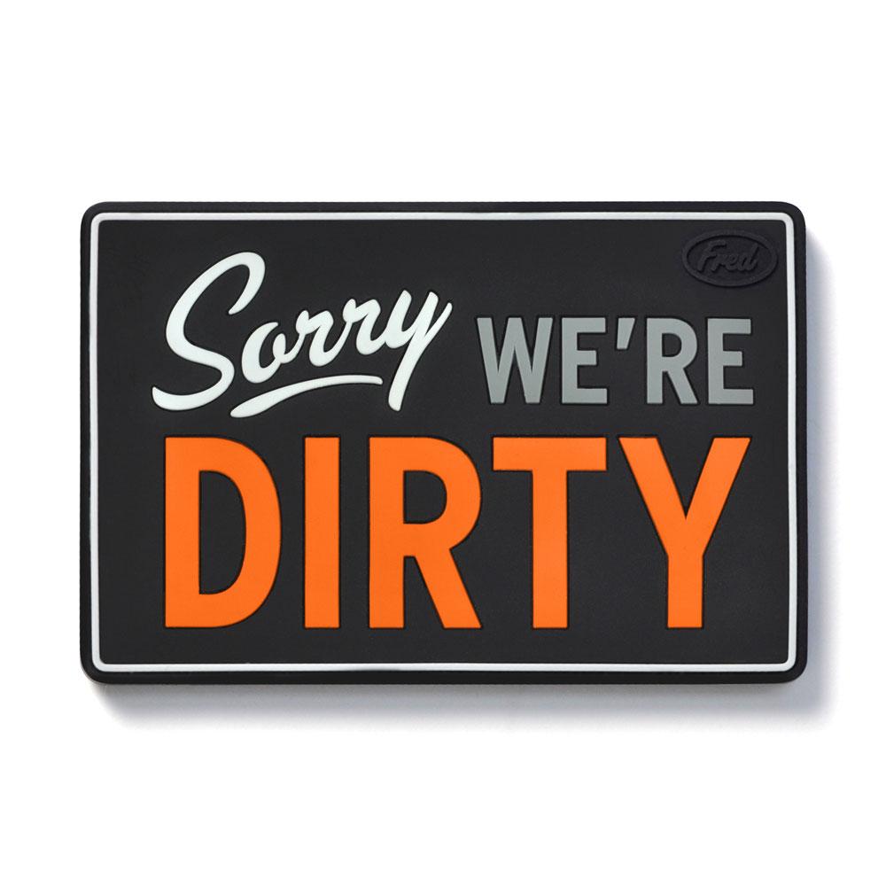 Fred - Flipside Come In Dishwasher Sign