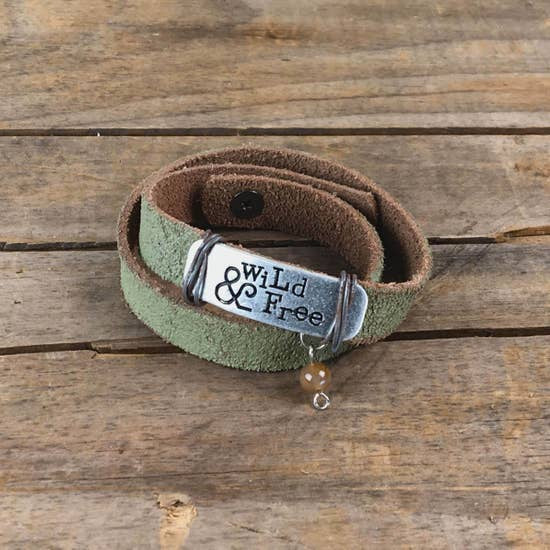 Wild and Free Bracelet by Honey & Me Inc.