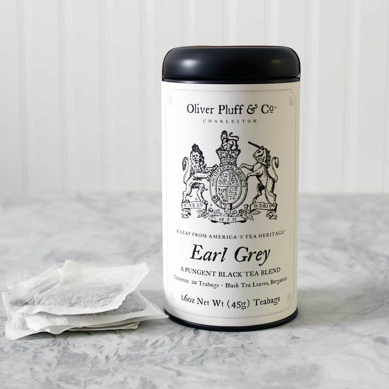 Oliver Pluff & Co: 20 Teabags in Signature Tea Tin