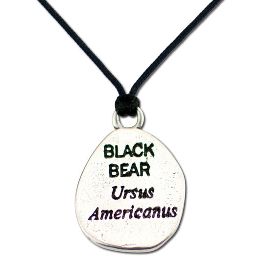 Black Bear Track Necklace