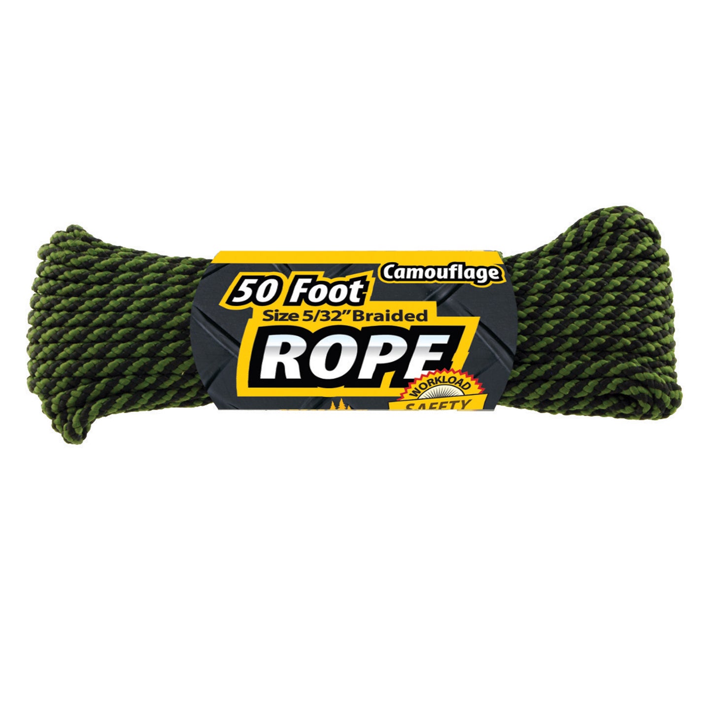 CAMO BRAID 5/32"x50' UTILITY ROPE