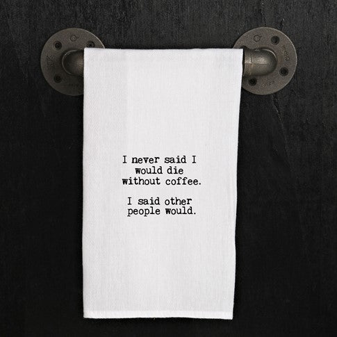 Second Nature Towel