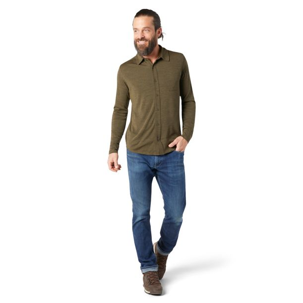 Smartwool - Men's Merino Sport 250 Long Sleeve Button Up