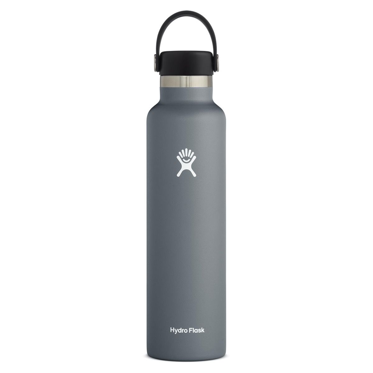 Hydro Flask Stainless Steel Standard Mouth Water Bottle with Flex Cap and  Double-Wall Vacuum Insulation