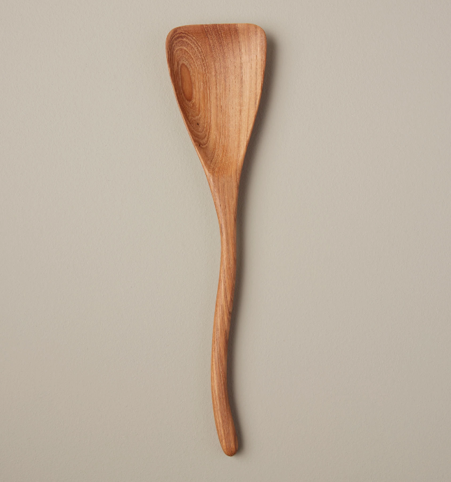 Teak Spatula Natural Handle