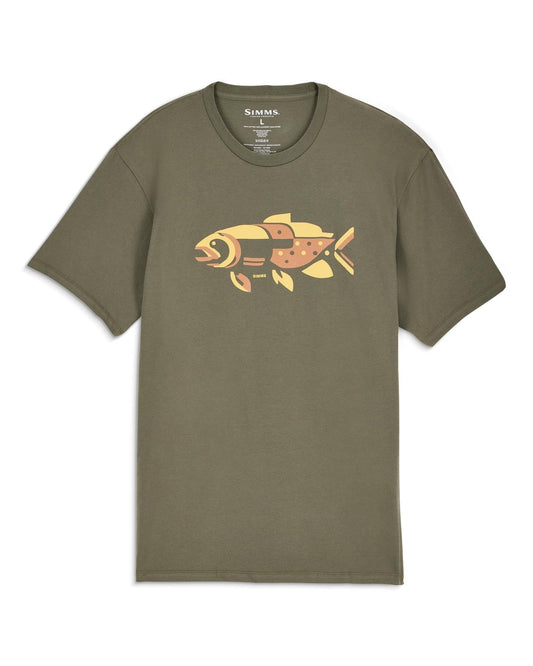 Simms - Men's Abstract Fresh T-Shirt
