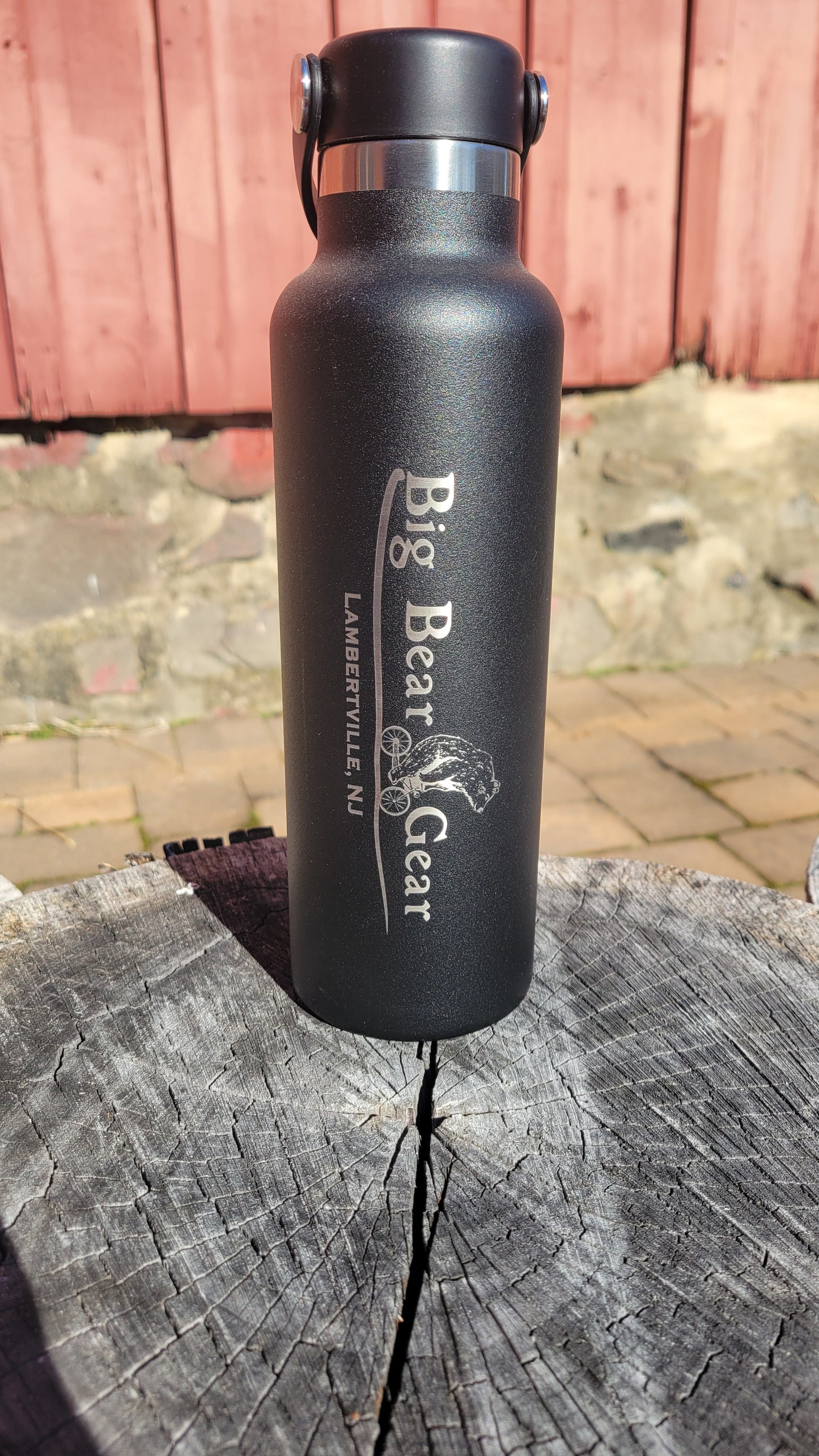 Big Bear Gear - Hydro Flask 21 oz Big Bear Gear Logo