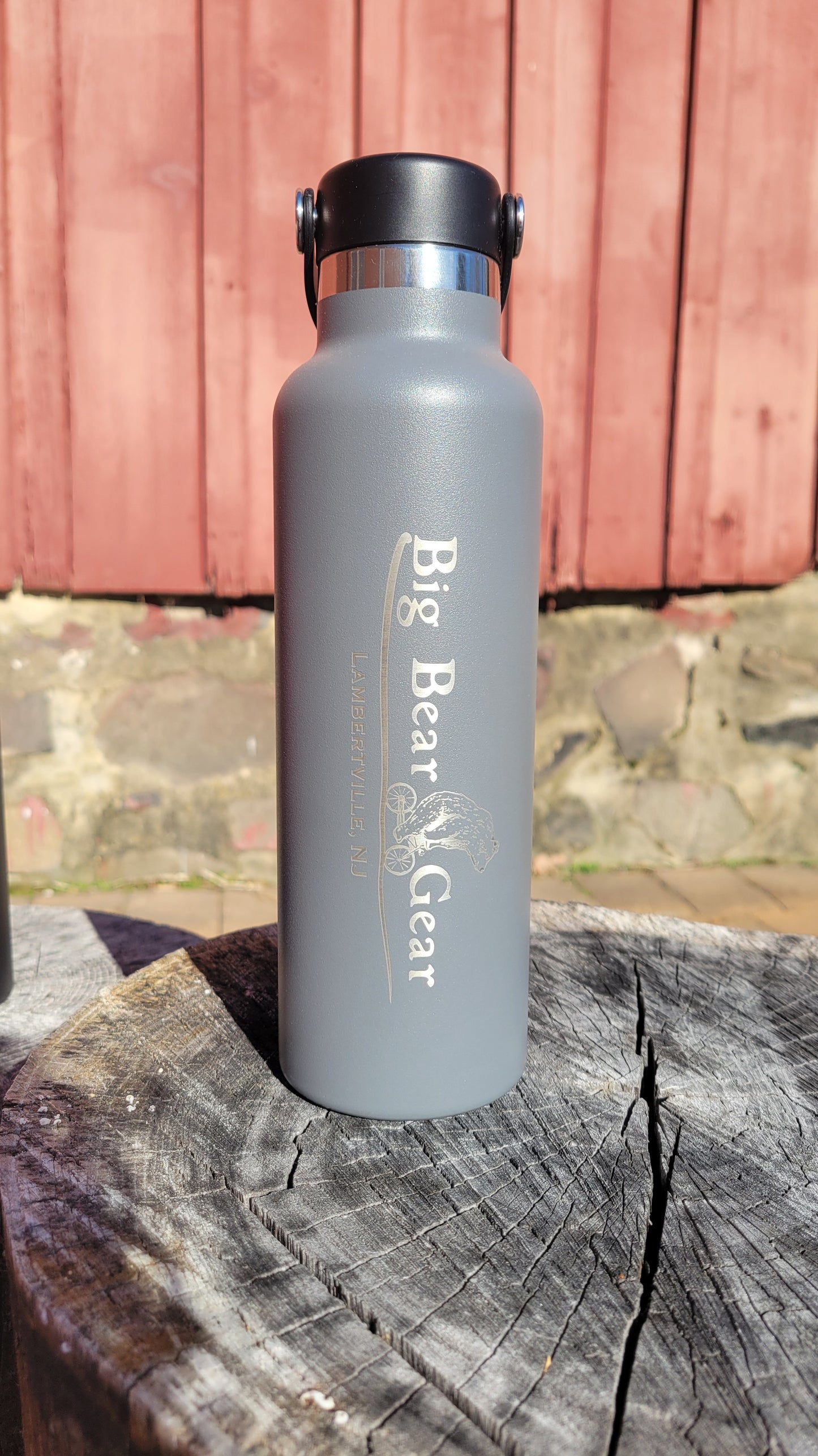 Big Bear Gear - Hydro Flask 21 oz Big Bear Gear Logo