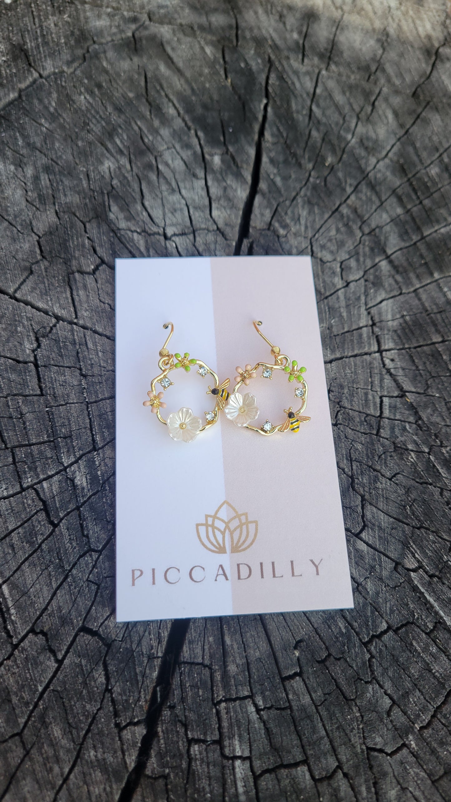 Piccadilly Pendants - Bee & Buttercup Earrings