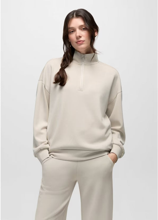prAna - Women's Shea Soft Relaxed Half Zip Pullover