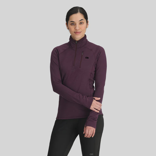 Outdoor Research - Women's Vigor Grid Quarter Zip Fleece