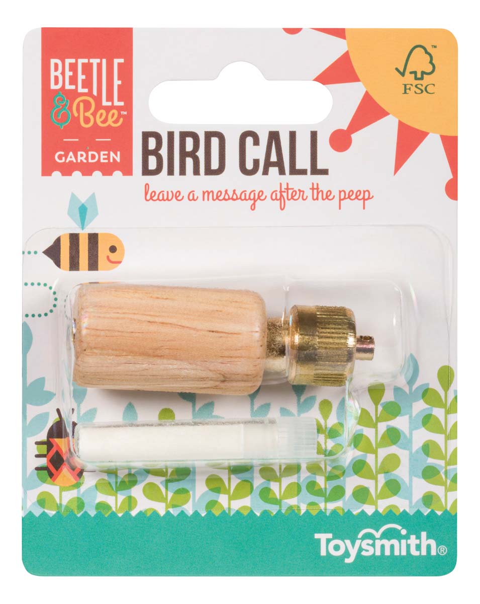 Toysmith - Beetle & Bee Garden Bird Call
