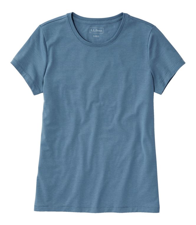 L.L. Bean - Women's Soft Stretch Supima-Blend Tee