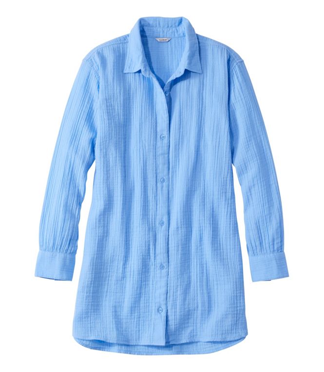 L.L. Bean - Women's Cloud Gauze Cover Up Shirt