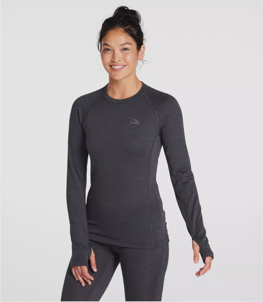 L.L. Bean - Women's Midweight Base Layer Crew Top