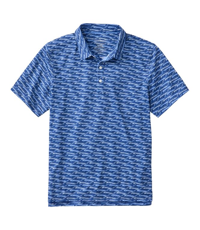 L.L. Bean - Men's Comfort Stretch Party Polo Shirt