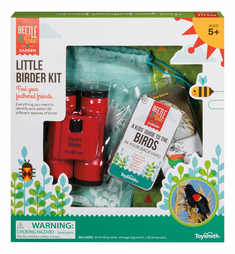 Toysmith - Little Birder Set - Bird Watching For Kids