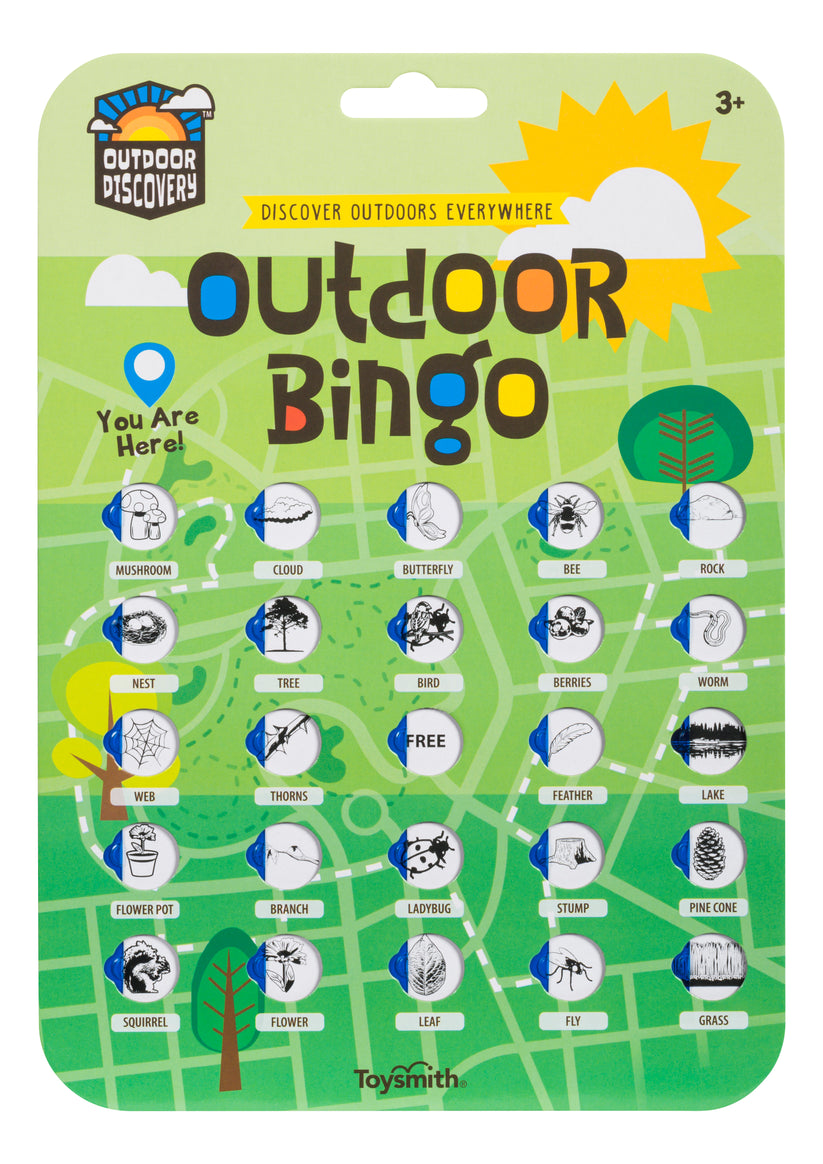 Toysmith- Outdoor Discovery Outdoor Bingo 4pk