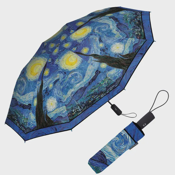 RainCaper - Starry Night Travel Umbrella