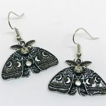 Piccadilly Pendants - Luna Moth Earrings