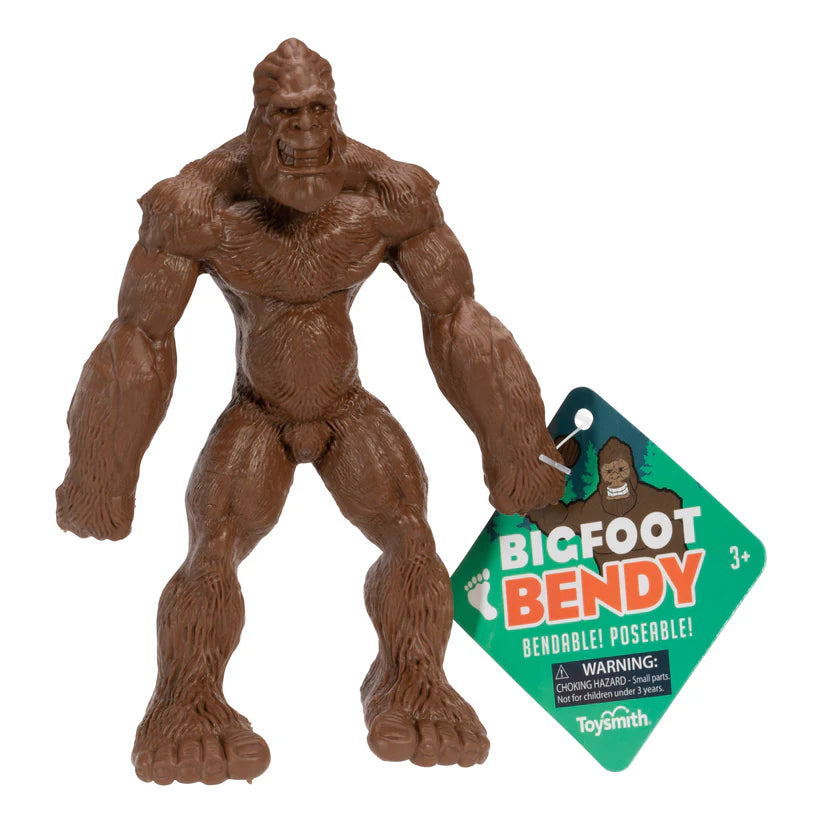 Toysmith - Bigfoot Bendy, Stretchy Toy